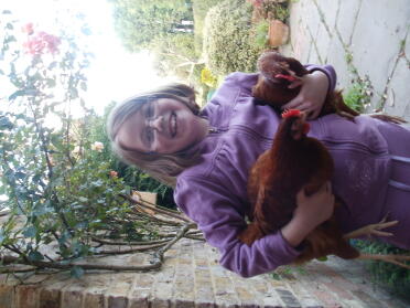 Katie e le galline