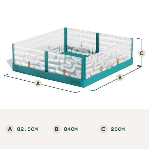 Dimensioni del box per criceti piccoli (cm)