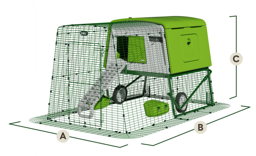 Eglu Cube dimensioni